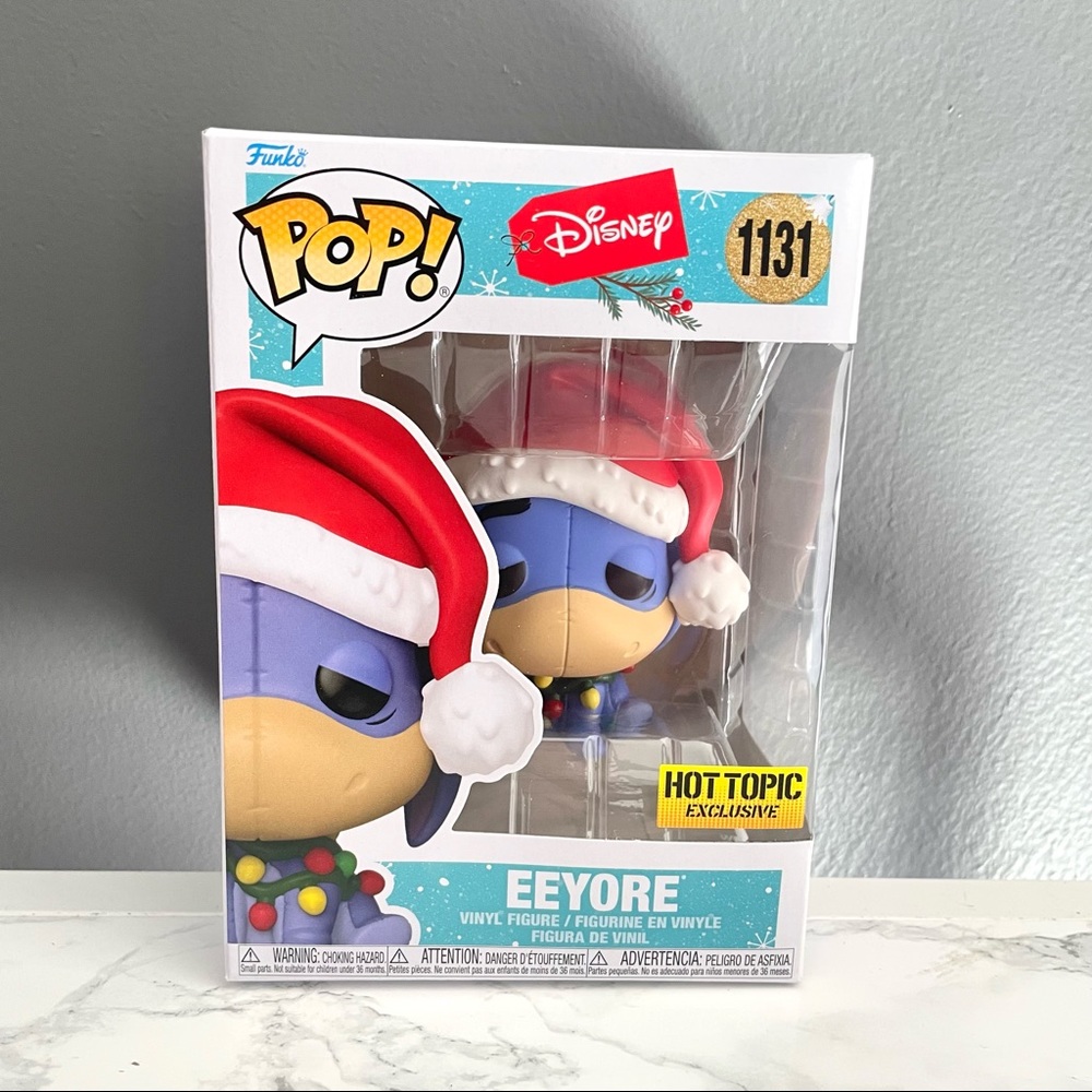 NEW Christmas Eeyore Winnie the Pooh Hot Topic Exclusive